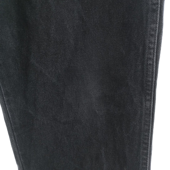 Rustler Black Denim Tapered Denim Pants, Men's Size 34 cotton black type Vintage Second Hand