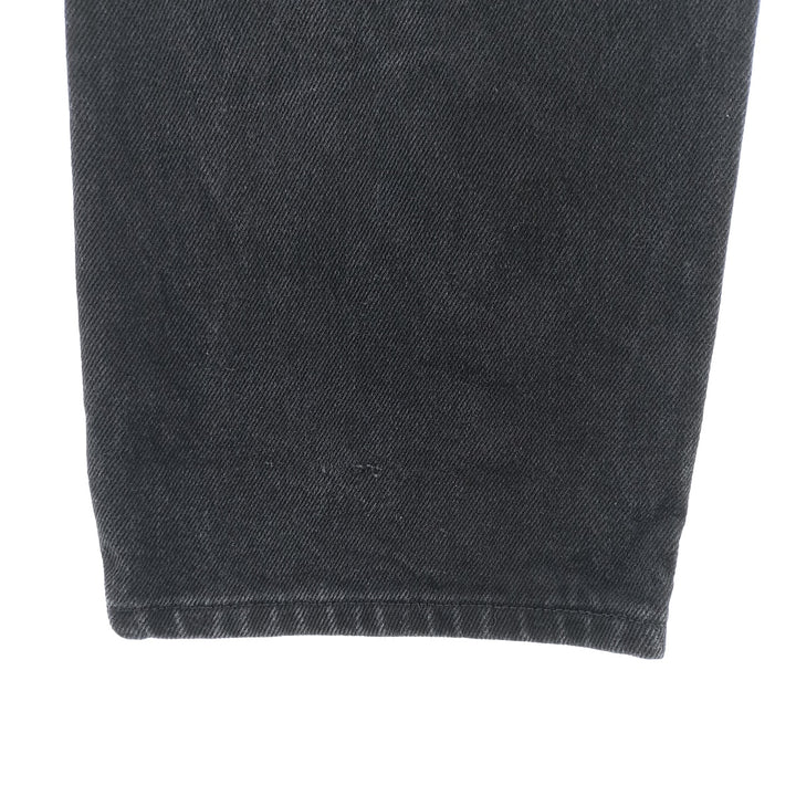 Rustler Black Denim Tapered Denim Pants, Men's Size 34 cotton black type Vintage Second Hand