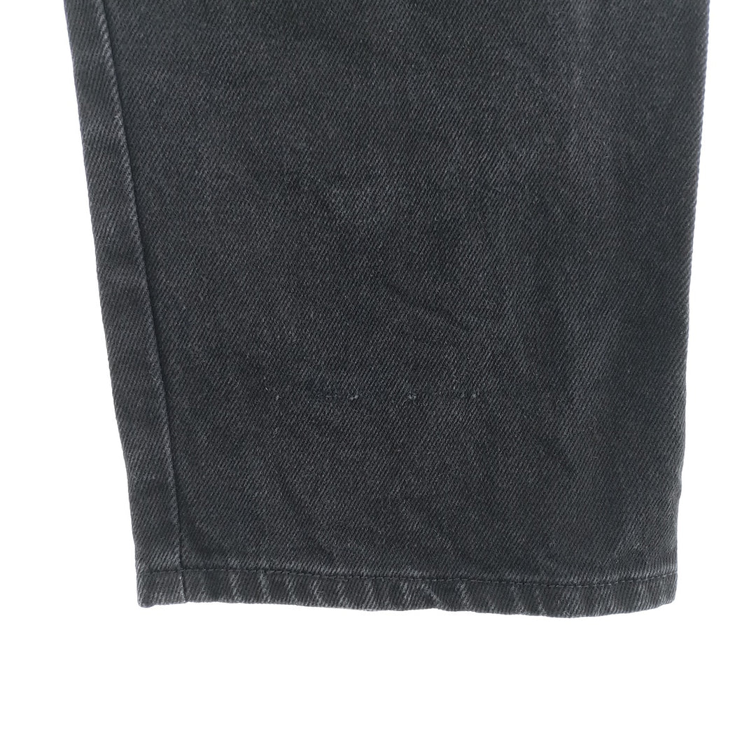 Rustler Black Denim Tapered Denim Pants, Men's Size 34 cotton black type Vintage Second Hand