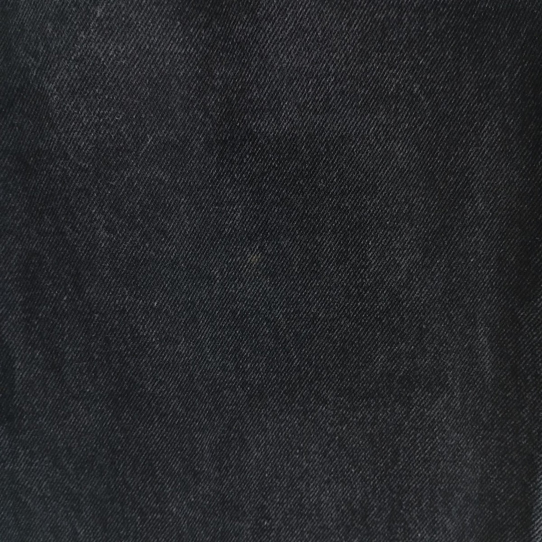 Rustler Black Denim Straight Denim Pants for Men, W34 equivalent cotton black type Vintage Second Hand