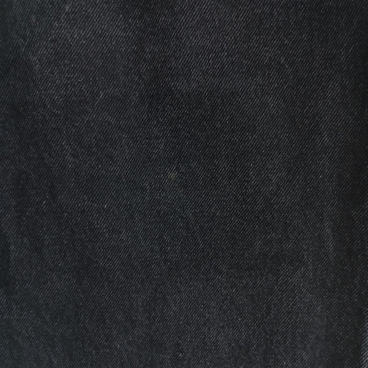 Rustler Black Denim Straight Denim Pants for Men, W34 equivalent cotton black type Vintage Second Hand