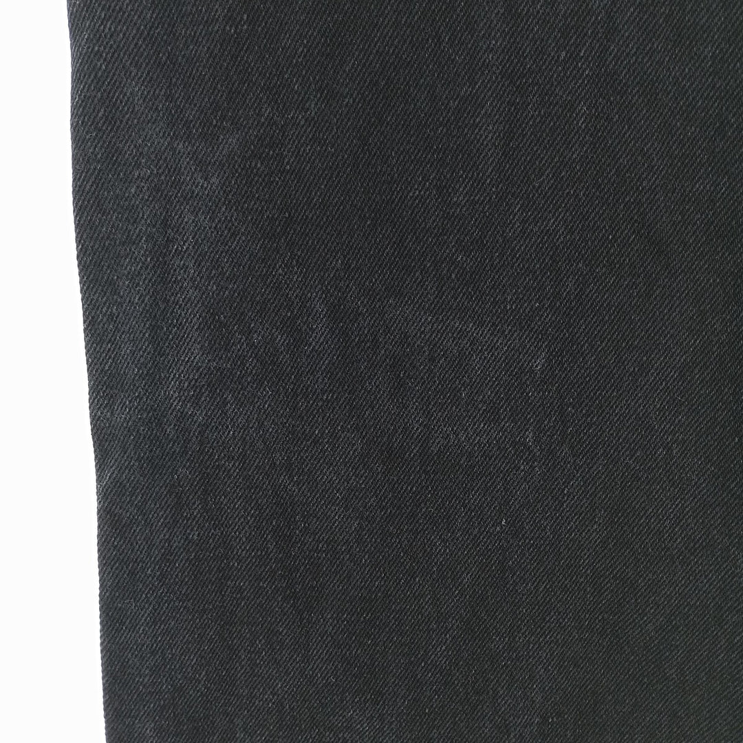 Rustler Black Denim Straight Denim Pants for Men, W34 equivalent cotton black type Vintage Second Hand