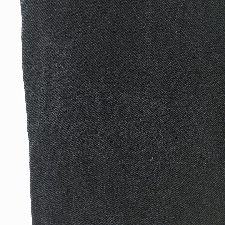 Rustler Black Denim Straight Denim Pants for Men, W34 equivalent cotton black type Vintage Second Hand