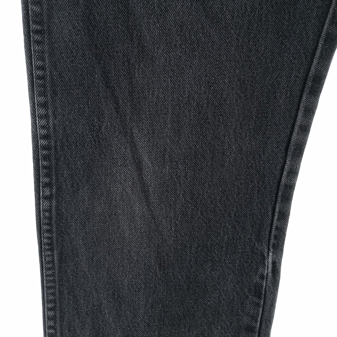 Rustler Black Denim Straight Denim Pants for Men, W31 equivalent unclear black type Vintage Second Hand