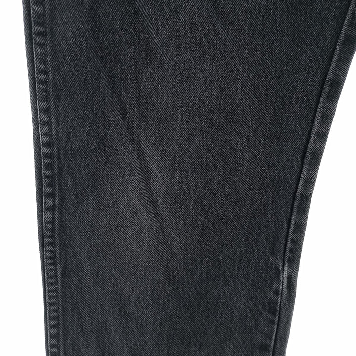 Rustler Black Denim Straight Denim Pants for Men, W31 equivalent unclear black type Vintage Second Hand