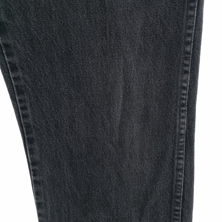 Rustler Black Denim Straight Denim Pants for Men, W31 equivalent unclear black type Vintage Second Hand