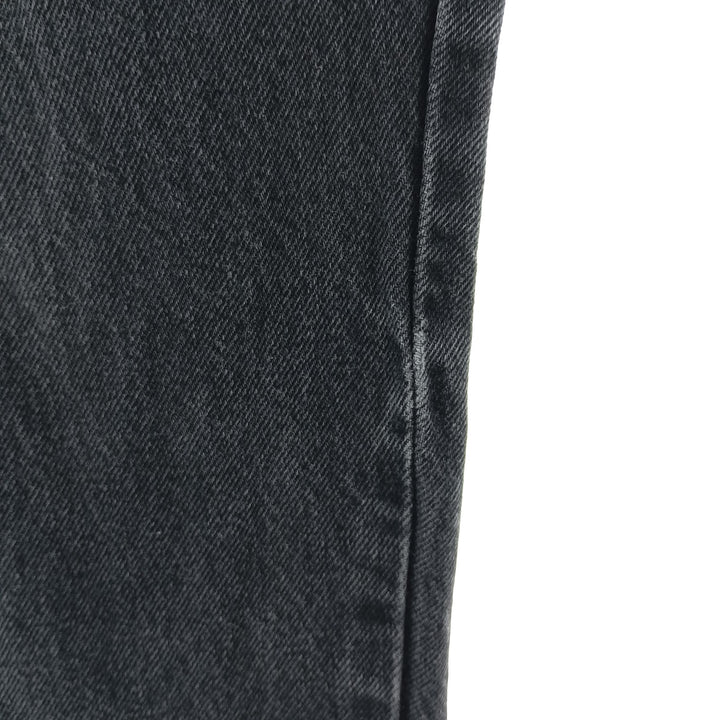 Rustler Black Denim Straight Denim Pants for Men, W31 equivalent unclear black type Vintage Second Hand