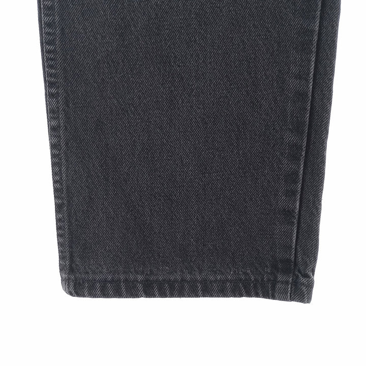 Rustler Black Denim Straight Denim Pants for Men, W31 equivalent unclear black type Vintage Second Hand