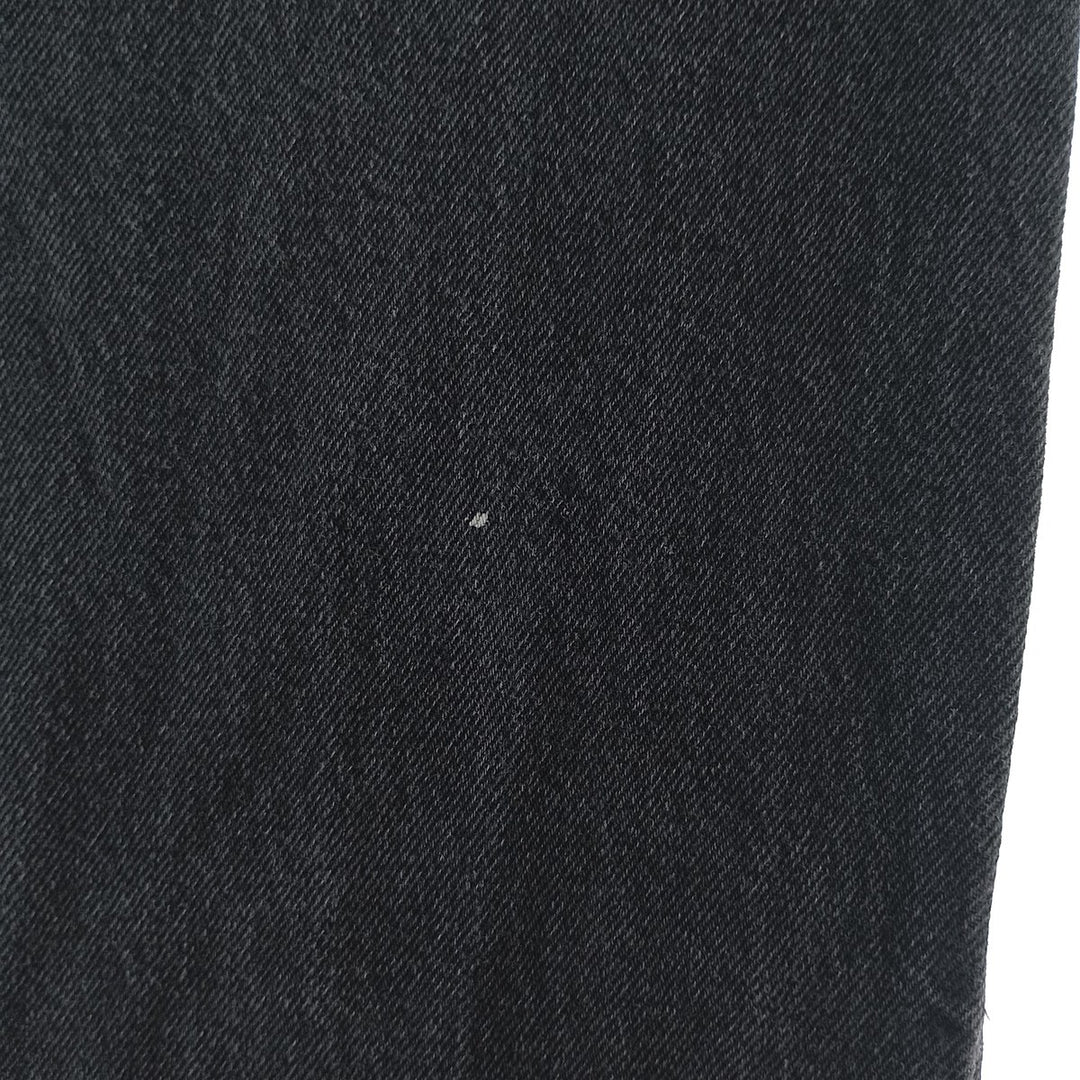 Rustler Black Denim Straight Denim Pants for Men, W31 equivalent unclear black type Vintage Second Hand