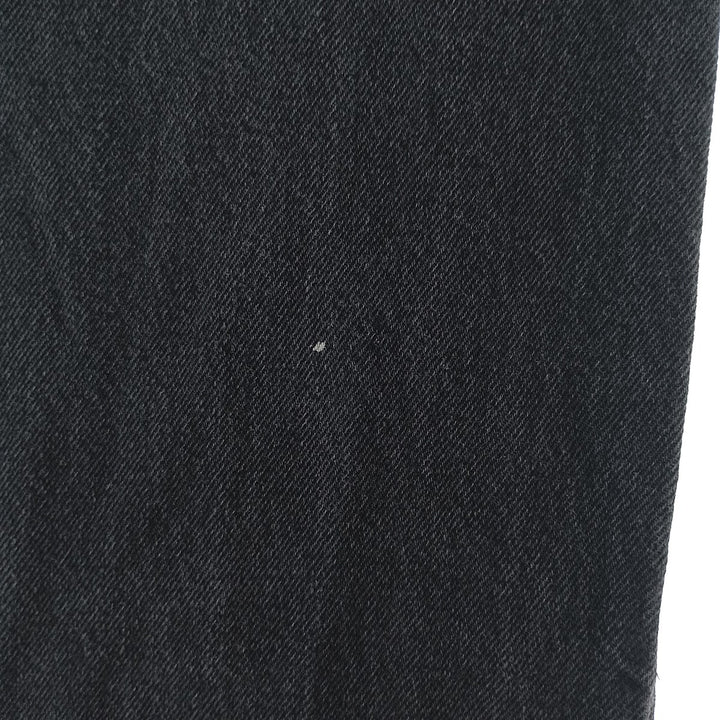 Rustler Black Denim Straight Denim Pants for Men, W31 equivalent unclear black type Vintage Second Hand