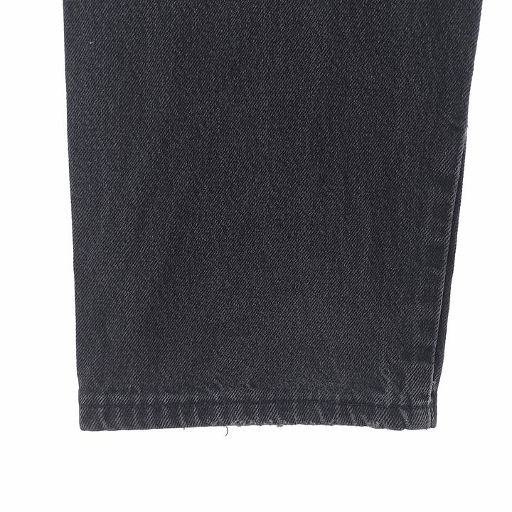 Rustler Black Denim Straight Denim Pants for Men, W31 equivalent unclear black type Vintage Second Hand