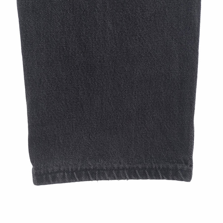 Rustler Black Denim Straight Denim Pants for Men, W31 equivalent unclear black type Vintage Second Hand