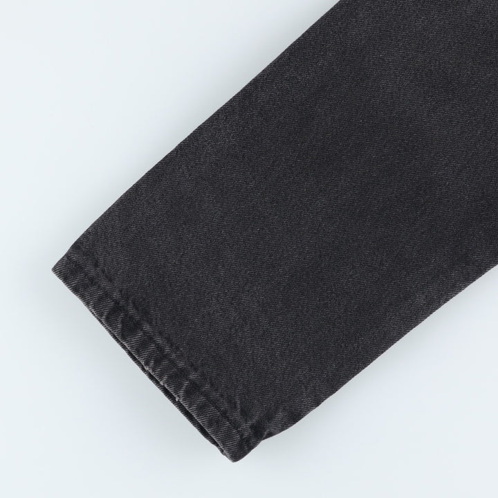 Rustler Black Denim Straight Denim Pants for Men, W30 equivalent cotton black type Vintage Second Hand