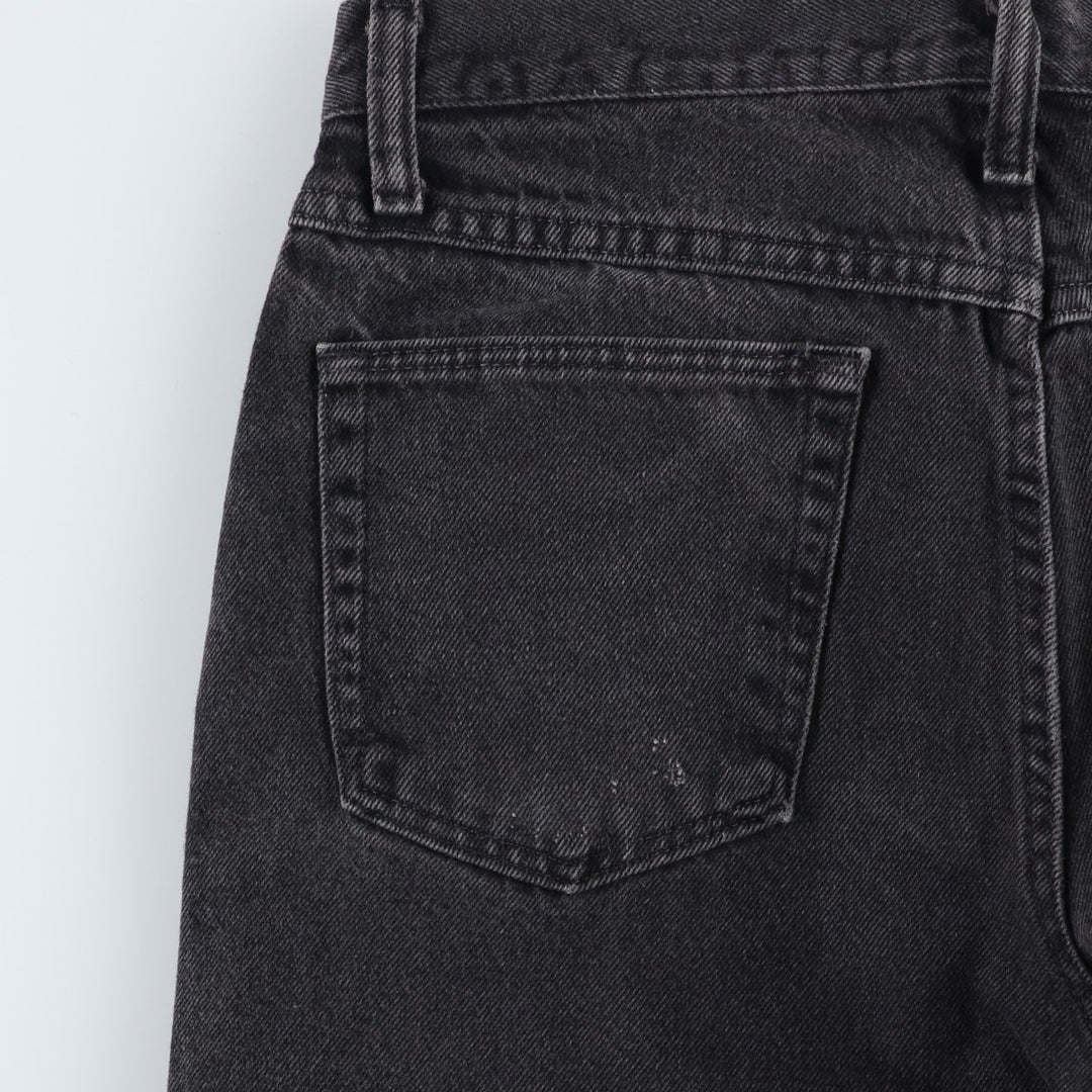 Rustler Black Denim Straight Denim Pants for Men, W30 equivalent cotton black type Vintage Second Hand
