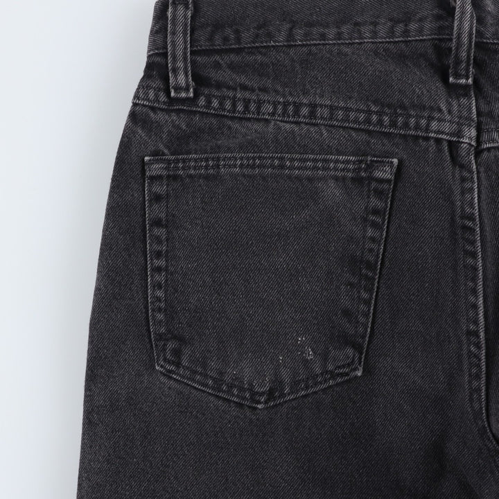 Rustler Black Denim Straight Denim Pants for Men, W30 equivalent cotton black type Vintage Second Hand