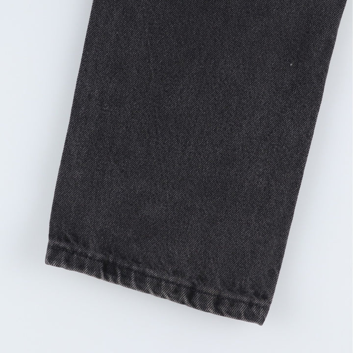 Rustler Black Denim Straight Denim Pants for Men, W30 equivalent cotton black type Vintage Second Hand