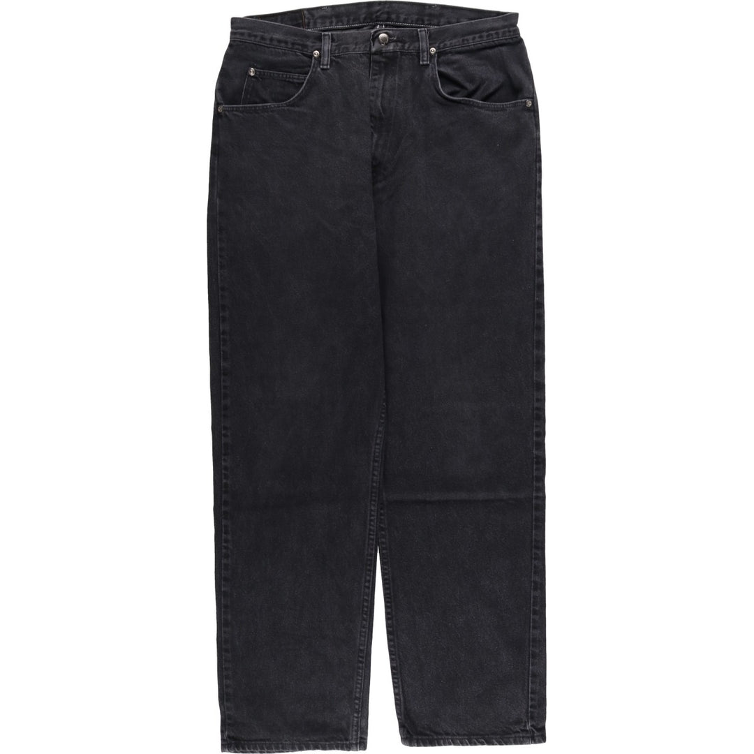 Wrangler Men's Black Denim Tapered Denim Pants, Size W34 unclear black type Vintage Second Hand