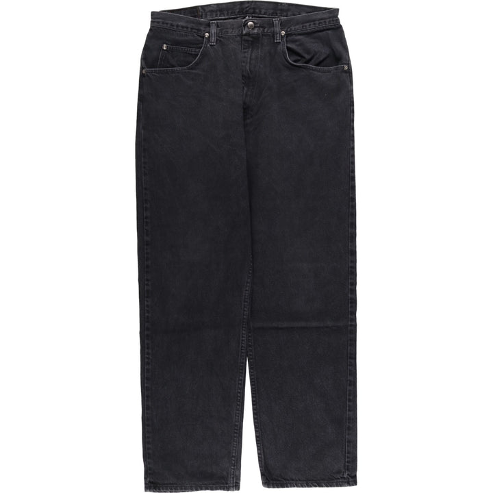 Wrangler Men's Black Denim Tapered Denim Pants, Size W34 unclear black type Vintage Second Hand