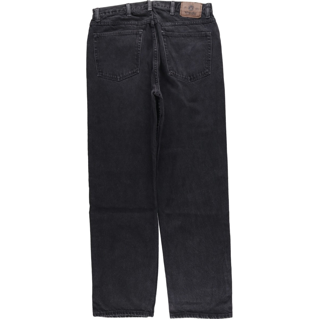 Wrangler Men's Black Denim Tapered Denim Pants, Size W34 unclear black type Vintage Second Hand