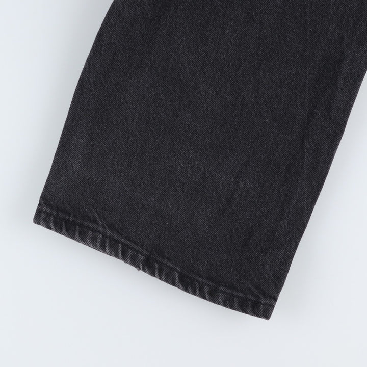 Wrangler Men's Black Denim Tapered Denim Pants, Size W34 unclear black type Vintage Second Hand