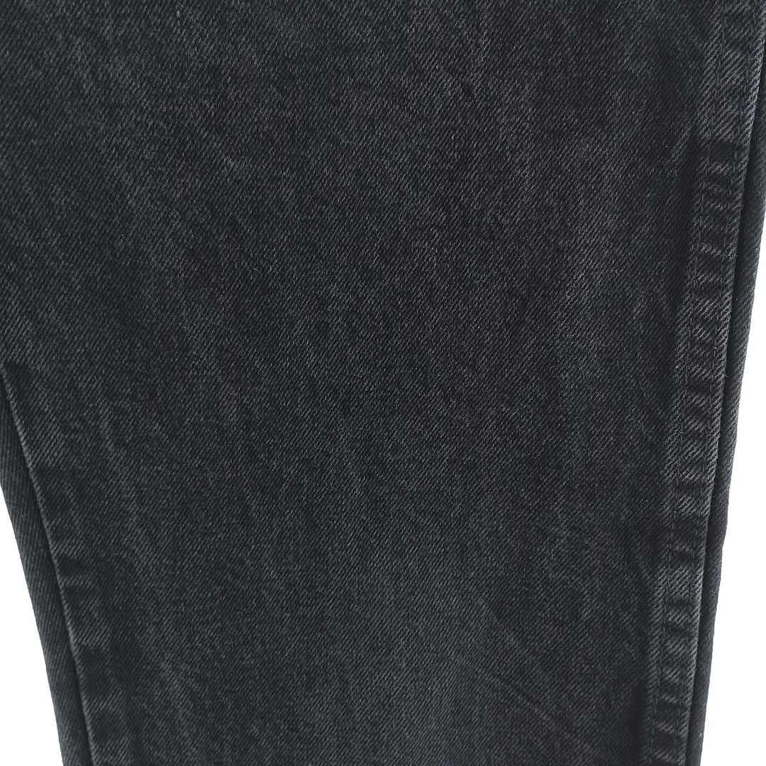 RUSTLER Black Denim Tapered Denim Pants, Men's Size W32 cotton black type Vintage Second Hand