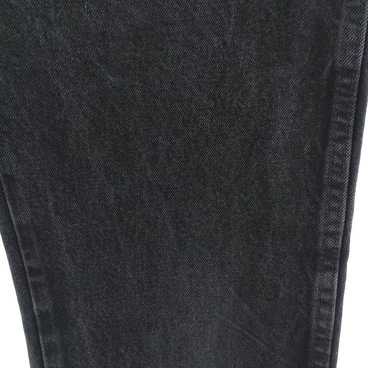 RUSTLER Black Denim Tapered Denim Pants, Men's Size W32 cotton black type Vintage Second Hand
