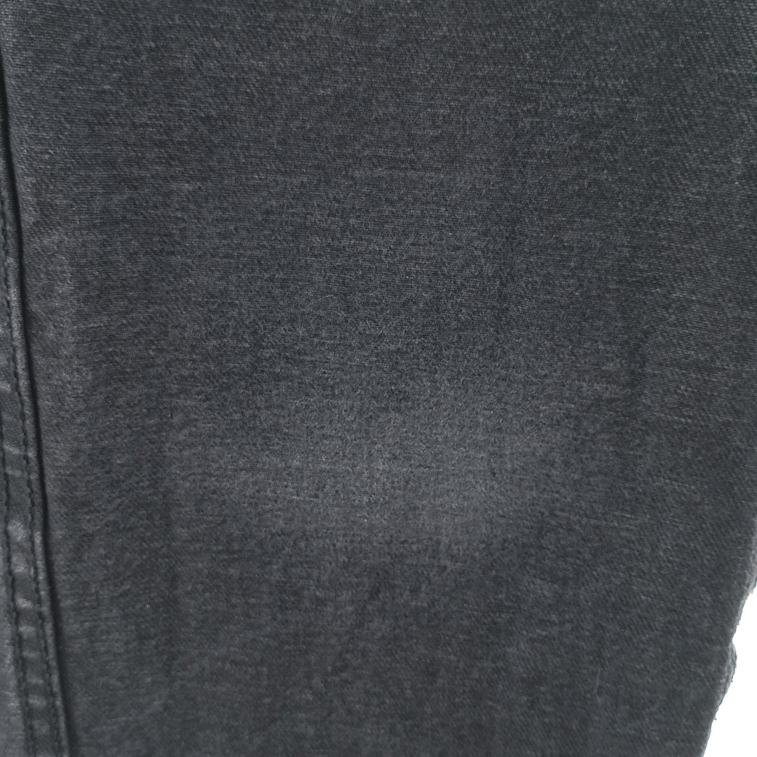 RUSTLER Black Denim Tapered Denim Pants, Men's Size W32 cotton black type Vintage Second Hand