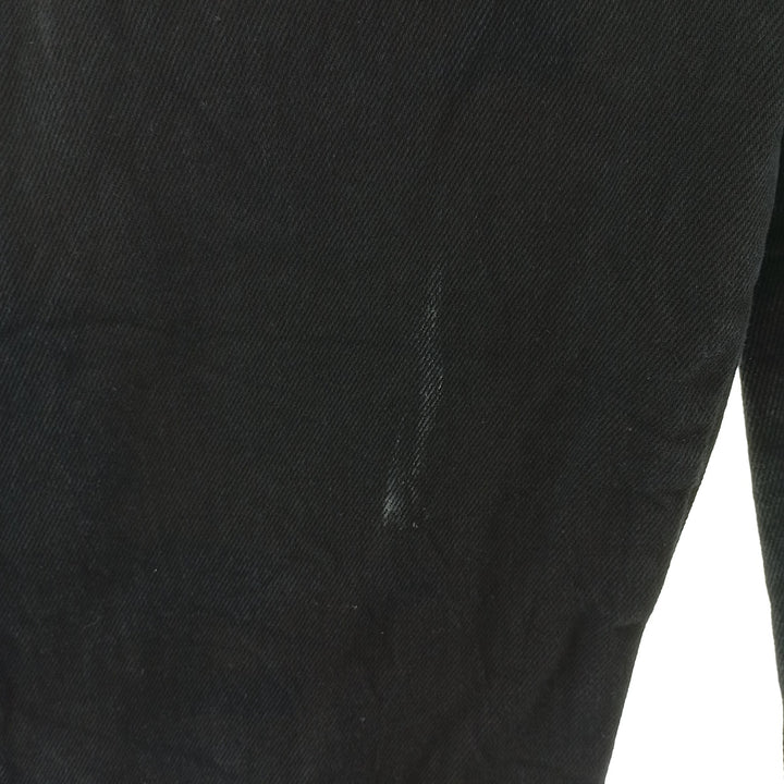 RUSTLER Black Denim Tapered Denim Pants, Men's Size W33 cotton black type Vintage Second Hand