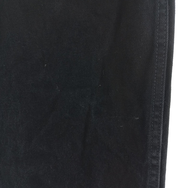 RUSTLER Black Denim Tapered Denim Pants, Men's Size W33 cotton black type Vintage Second Hand