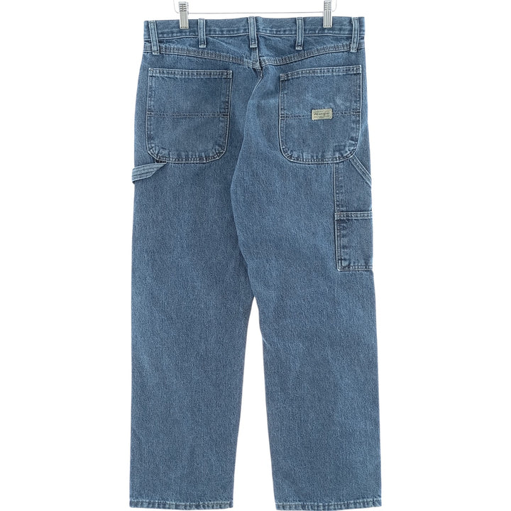 Wrangler Denim Painter Pants for Men, W34 equivalent cotton blue type Vintage Second Hand