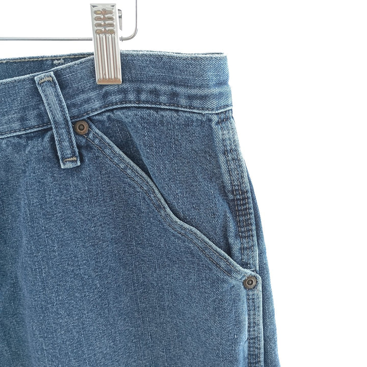 Wrangler Denim Painter Pants for Men, W34 equivalent cotton blue type Vintage Second Hand
