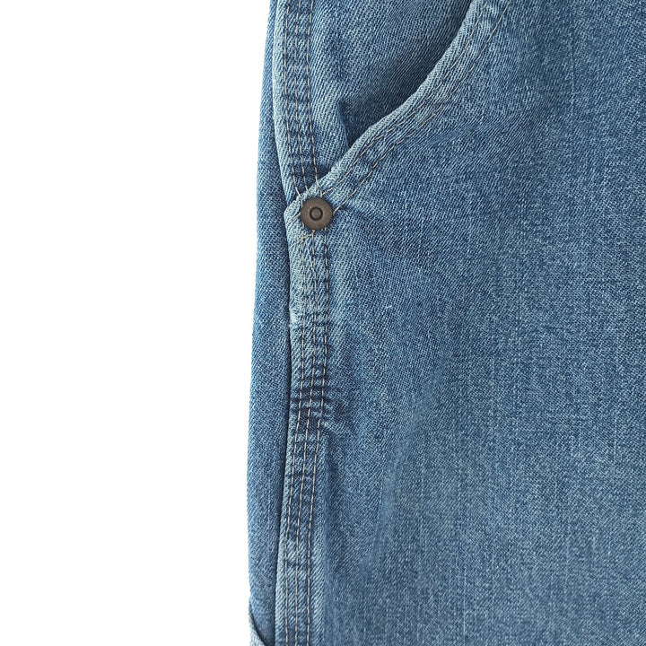 Wrangler Denim Painter Pants for Men, W34 equivalent cotton blue type Vintage Second Hand
