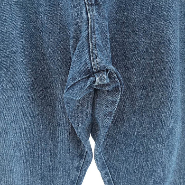 Wrangler Denim Painter Pants for Men, W34 equivalent cotton blue type Vintage Second Hand
