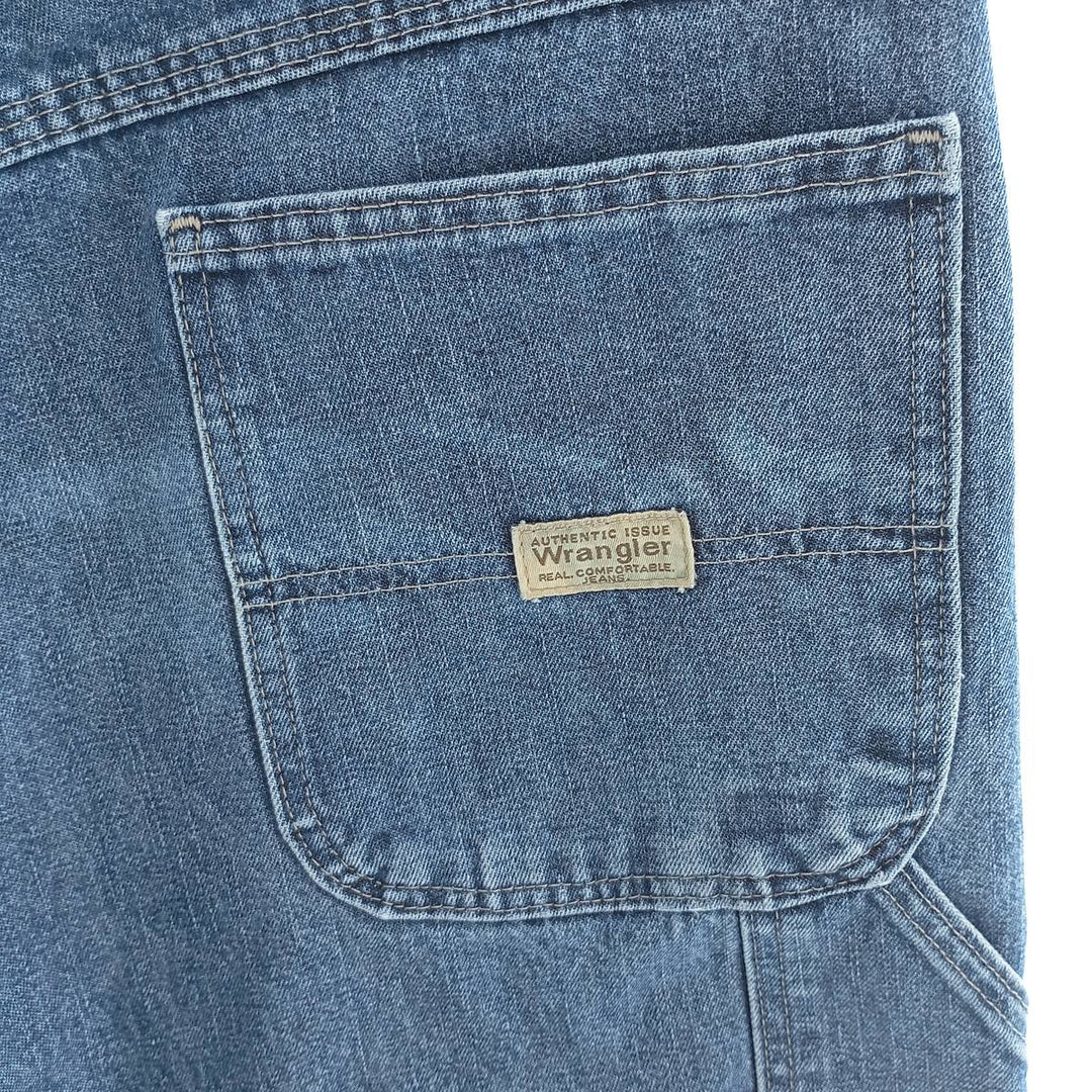 Wrangler Denim Painter Pants for Men, W34 equivalent cotton blue type Vintage Second Hand