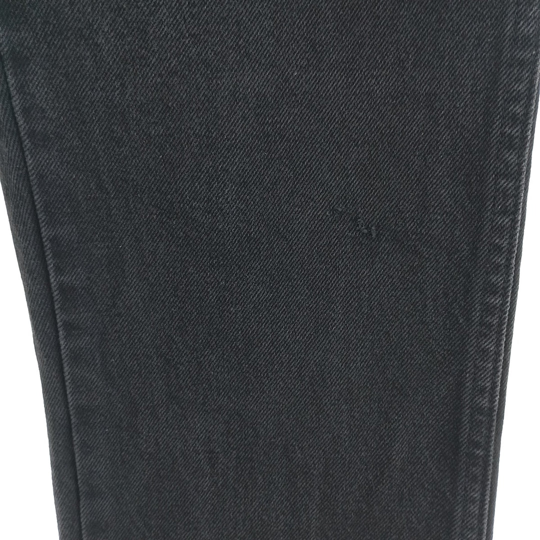 Rustler Black Denim Straight Denim Pants for Men, W30 equivalent cotton black type Vintage Second Hand