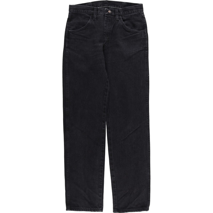 Rustler Black Denim Straight Denim Pants for Men, W30 equivalent cotton black type Vintage Second Hand