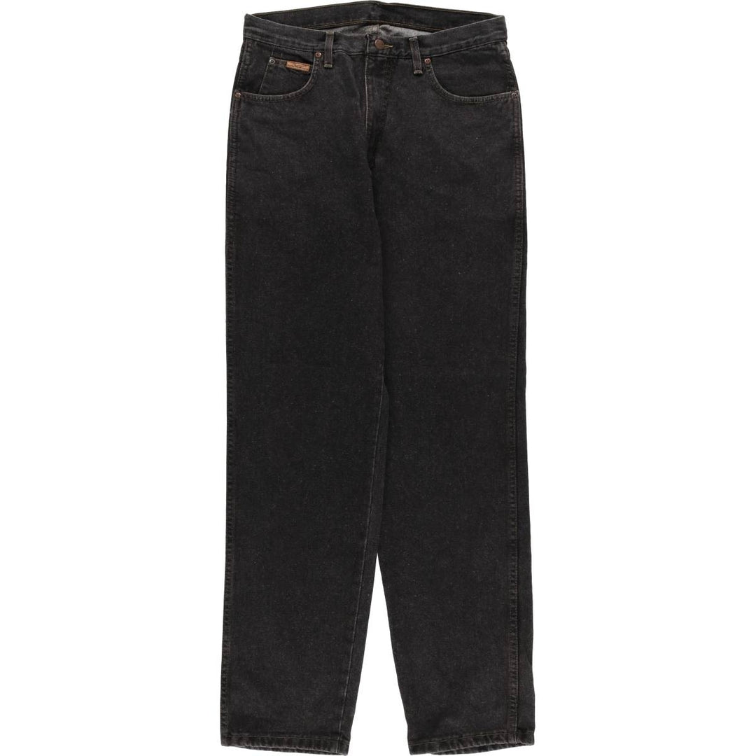 Wrangler Men's Black Denim Tapered Denim Pants, Size W31 unclear black type Vintage Second Hand