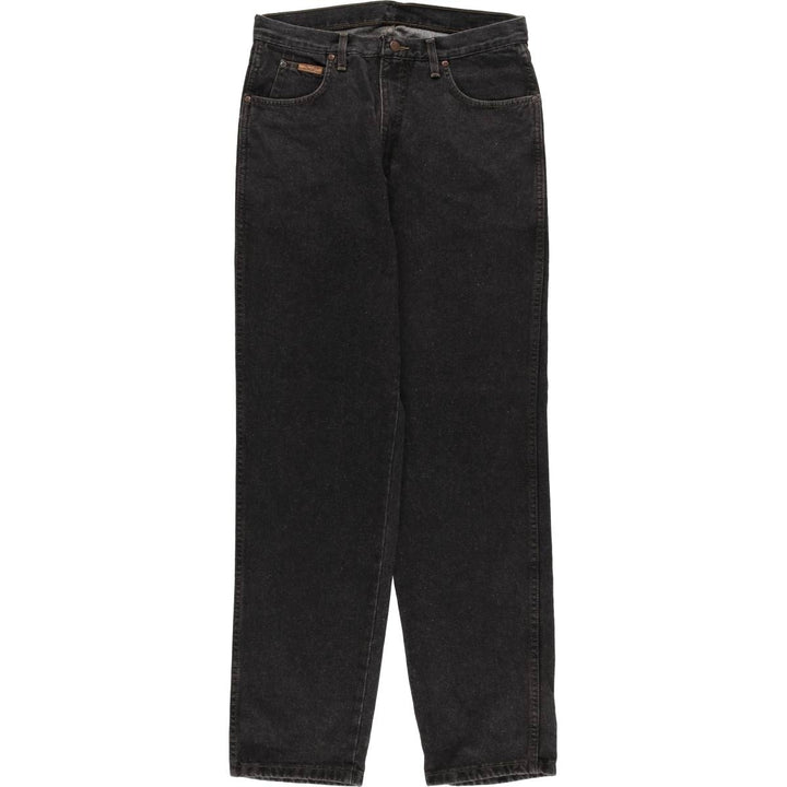 Wrangler Men's Black Denim Tapered Denim Pants, Size W31 unclear black type Vintage Second Hand