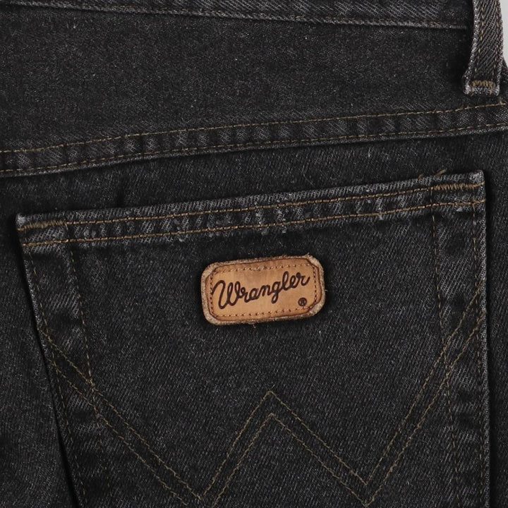 Wrangler Men's Black Denim Tapered Denim Pants, Size W31 unclear black type Vintage Second Hand