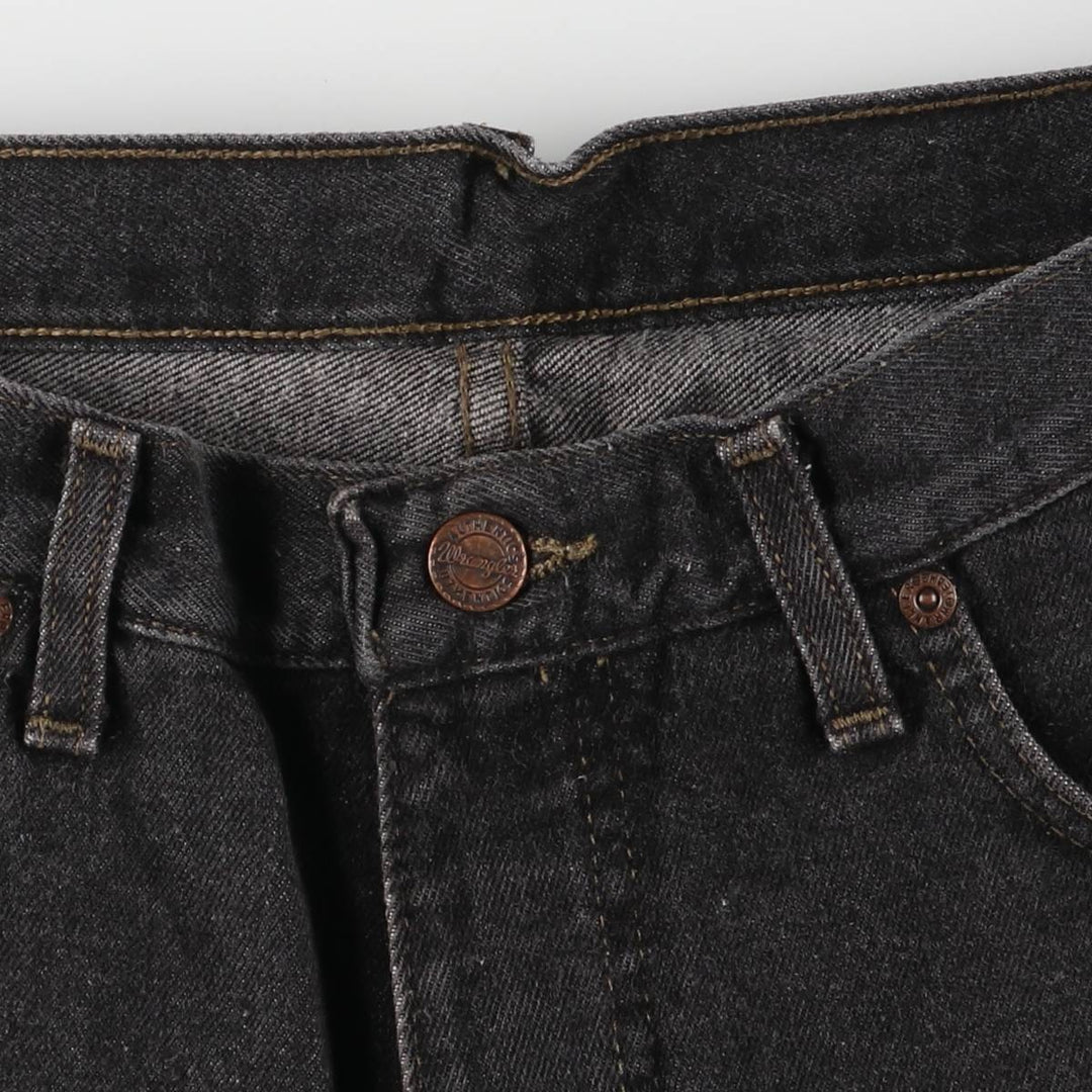 Wrangler Men's Black Denim Tapered Denim Pants, Size W31 unclear black type Vintage Second Hand