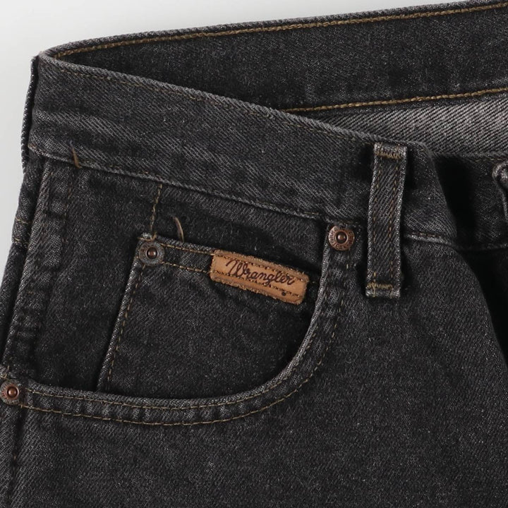 Wrangler Men's Black Denim Tapered Denim Pants, Size W31 unclear black type Vintage Second Hand