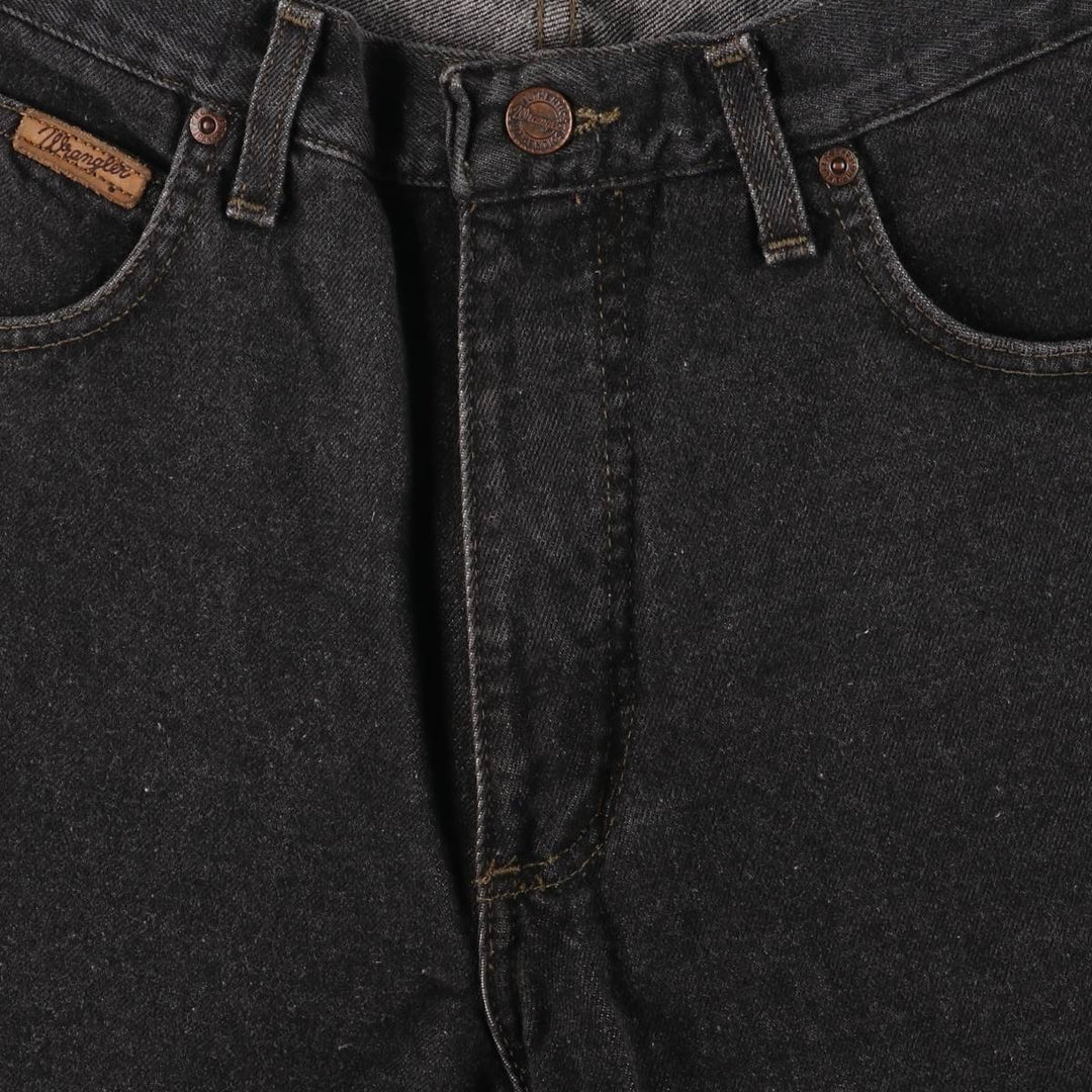 Wrangler Men's Black Denim Tapered Denim Pants, Size W31 unclear black type Vintage Second Hand