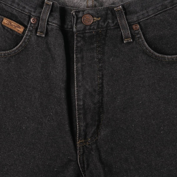 Wrangler Men's Black Denim Tapered Denim Pants, Size W31 unclear black type Vintage Second Hand