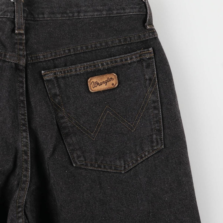Wrangler Men's Black Denim Tapered Denim Pants, Size W31 unclear black type Vintage Second Hand