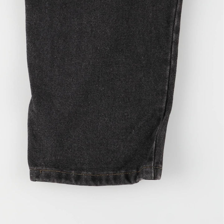 Wrangler Men's Black Denim Tapered Denim Pants, Size W31 unclear black type Vintage Second Hand