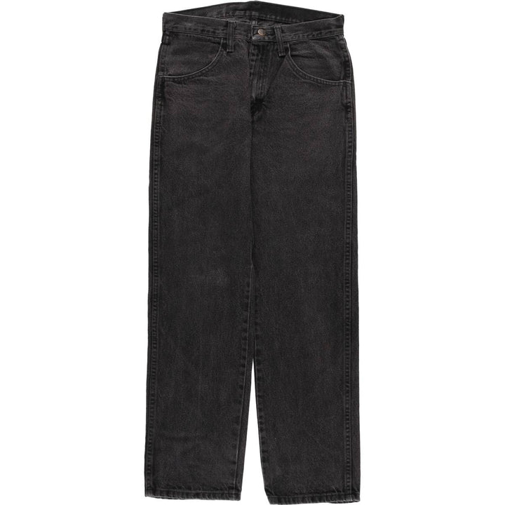 Rustler Black Denim Straight Denim Pants for Men, W29 cotton black type Vintage Second Hand
