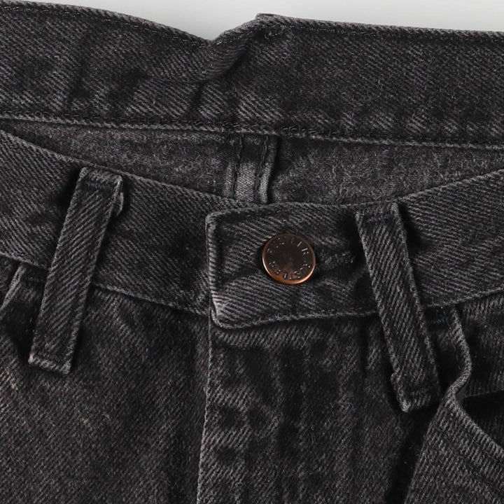 Rustler Black Denim Straight Denim Pants for Men, W29 cotton black type Vintage Second Hand