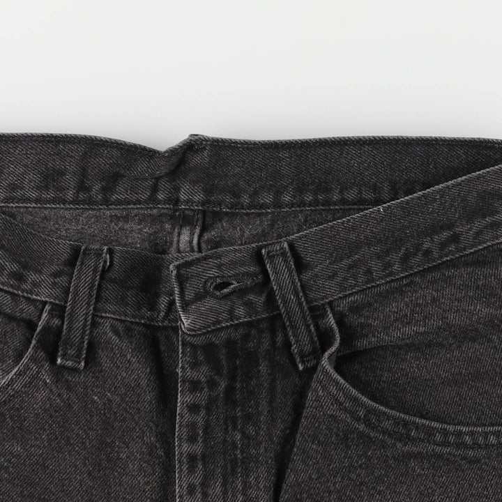 Rustler Black Denim Straight Denim Pants for Men, W29 cotton black type Vintage Second Hand