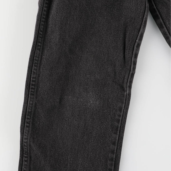 Rustler Black Denim Straight Denim Pants for Men, W29 cotton black type Vintage Second Hand