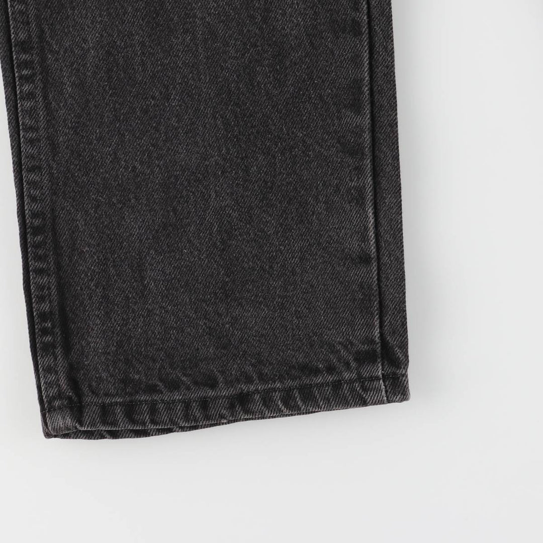 Rustler Black Denim Straight Denim Pants for Men, W29 cotton black type Vintage Second Hand